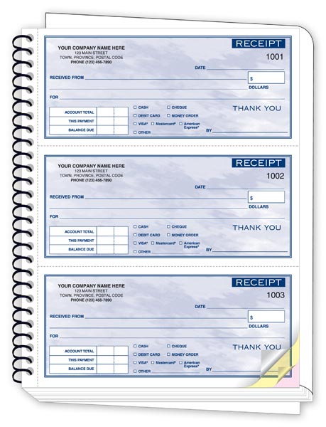 Receipt Book